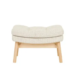 Kip Ottoman - White Bark - Natural Ash by null, a Ottomans for sale on Style Sourcebook