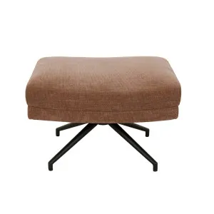 Rowan Ottoman - Copeland Hazel - Black Metal by null, a Ottomans for sale on Style Sourcebook