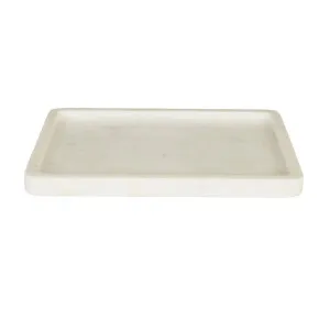 Aurora Rect Tray - White Marble by null, a Decorative Plates & Bowls for sale on Style Sourcebook