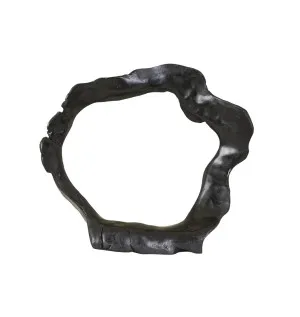 Acadia Ribbon Sculpture - Licorice by null, a Statues & Ornaments for sale on Style Sourcebook