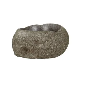 Acadia River Stone Bowl Small - Grey by null, a Decorative Accessories for sale on Style Sourcebook
