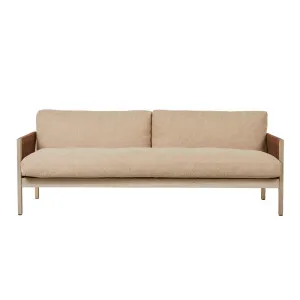 Normandy Linear 3 Seater Sofa - Sesame - Aged Teak by null, a Outdoor Furniture for sale on Style Sourcebook