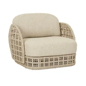 Cohen Sofa Chair - Shell - Mushroom by GlobeWest, a Outdoor Furniture for sale on Style Sourcebook