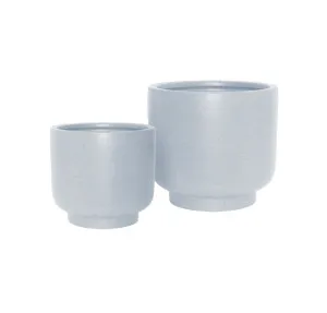 Hanson Noa Planter Set of 2 - Blue by null, a Plant Holders for sale on Style Sourcebook