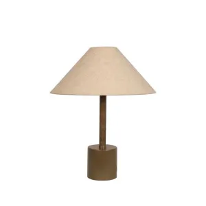Easton Collins Table Lamp - Olive Green - Ecru by null, a Table & Bedside Lamps for sale on Style Sourcebook