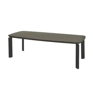 Portsea Vogue Dining Table - Grey Stone - Charcoal Aluminium by GlobeWest, a Outdoor Furniture for sale on Style Sourcebook