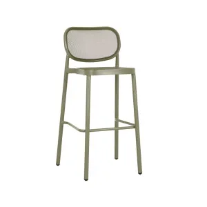 Montroi Malla Barstool - Hunter Textilene - Jungle Green by GlobeWest, a Outdoor Furniture for sale on Style Sourcebook