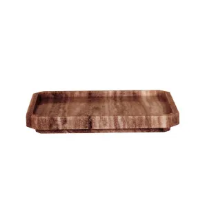 Rufus Otomo Large Tray - Carmine Marble by null, a Decorative Plates & Bowls for sale on Style Sourcebook