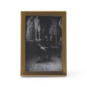 Oria Gold Photo Frame 4 x 6 Sample by Horgans, a Photo Frames for sale on Style Sourcebook