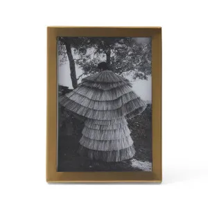 Oria Gold Photo Frame 5 x 7 Sample by Horgans, a Photo Frames for sale on Style Sourcebook