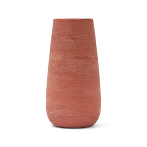 Sato Vase Red Ochre Large by Horgans, a Vases & Jars for sale on Style Sourcebook