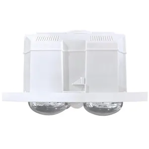 Brilliant Magma Energy Saving White 3 in 1 DC Bathroom Heater, Exhaust Fan with LED Light 4-Light by Brilliant, a Exhaust Fans for sale on Style Sourcebook