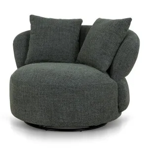 Oasis Swivel Lounge Chair - Moss Green by Interior Secrets - AfterPay Available by Interior Secrets, a Chairs for sale on Style Sourcebook
