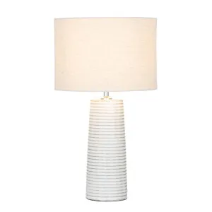 Mercator Rye Ceramic Table Lamp (E27) White by Mercator, a Table & Bedside Lamps for sale on Style Sourcebook