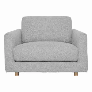 Chapel Wide Armchair in Cobble Grey by OZ Design, a Chairs for sale on Style Sourcebook