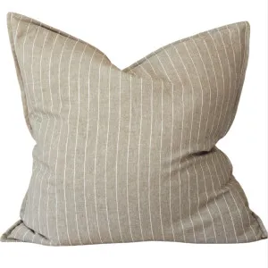 PREORDER MID AUGUST DROP | Everly Pure Linen Cushion 55cm Square - Khaki by null, a Cushions, Decorative Pillows for sale on Style Sourcebook