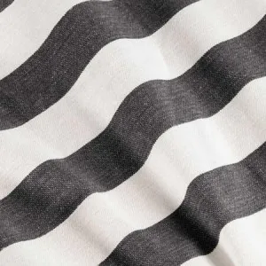 Cucina Stripe Napkin 6 Pack Canningvale - Black, 100% Cotton by Canningvale_Cucina, a Sheets for sale on Style Sourcebook