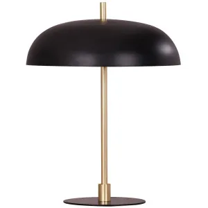 CLA Paraguas Mid-Century Modern Table Lamp with Dome Shade Black by Compact Lamps Australia, a Table & Bedside Lamps for sale on Style Sourcebook
