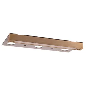 Havit Preston Standard Slimline LED Weatherproof Exterior Coping Step Light Brass by Havit, a Outdoor Lighting for sale on Style Sourcebook