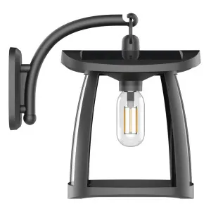 Star 8 Solar Heritage Modern Vintage Exterior Wall Light Black by Oriel Lighting, a Outdoor Lighting for sale on Style Sourcebook