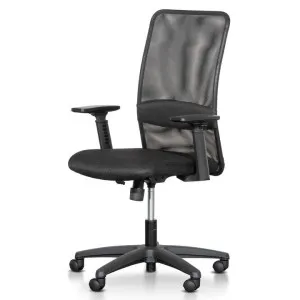 Ex Display - Elroy Mesh Office Chair - Black by Interior Secrets - AfterPay Available by Interior Secrets, a Chairs for sale on Style Sourcebook