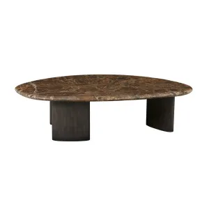Natadora Kora Marble Coffee Table - Large - Natural Emperador Marble - Bison by Natadora, a Coffee Table for sale on Style Sourcebook