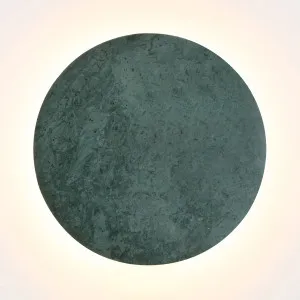 Oriel Lighting Dot Green Marble Eclipse Tricolour LED Wall Light Medium by Oriel Lighting, a Wall Lighting for sale on Style Sourcebook