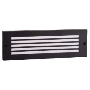 Havit Ardam Large Rectangular 3CCT LED Wall/Step Light Black by Havit, a Outdoor Lighting for sale on Style Sourcebook