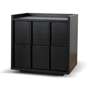 Ex Display - Kobus 50cm Bedside Table - Black by Interior Secrets - AfterPay Available by Interior Secrets, a Bedside Tables for sale on Style Sourcebook