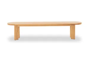 Graze Arrow Wooden Bench, Oak, by Lounge Lovers by Lounge Lovers, a Chairs for sale on Style Sourcebook