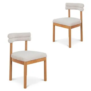 Set of 2 - Maron Dining Chair - Coastal Beige by Interior Secrets - AfterPay Available by Interior Secrets, a Dining Chairs for sale on Style Sourcebook