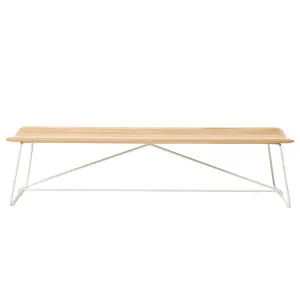 Gus Aero Bench - White by null, a Benches for sale on Style Sourcebook