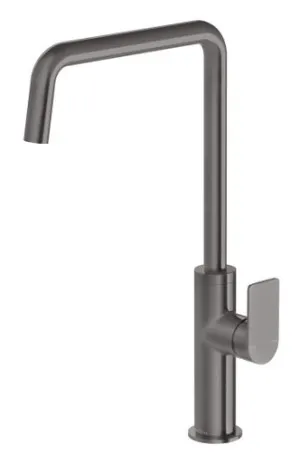 Mekko Sink Mixer 190mm Squareline Lead Free | Made From Brass In Brushed Carbon By Phoenix by PHOENIX, a Kitchen Taps & Mixers for sale on Style Sourcebook