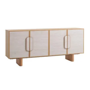 Ex Display - Solveig 1.8m Sideboard - Natural by Interior Secrets - AfterPay Available by Interior Secrets, a Sideboards, Buffets & Trolleys for sale on Style Sourcebook