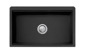 Santorini Farmhouse Undermount Sink In Black By Oliveri by Oliveri, a Kitchen Sinks for sale on Style Sourcebook