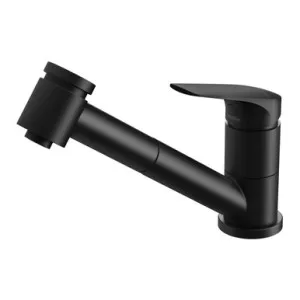 Ivy Mkii Pull-Out Sink Mixer | Made From Brass In Matte Black By Phoenix by PHOENIX, a Kitchen Taps & Mixers for sale on Style Sourcebook
