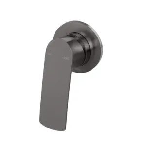Mekko Switchmix Shower Or Wall Mixer Round Backplate | Made From Brass In Brushed Carbon By Phoenix by PHOENIX, a Bathroom Taps & Mixers for sale on Style Sourcebook