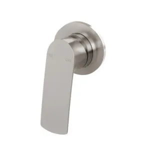 Mekko Switchmix Shower Or Wall Mixer Round Backplate | Made From Brass In Brushed Nickel By Phoenix by PHOENIX, a Bathroom Taps & Mixers for sale on Style Sourcebook