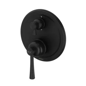 Cromford Switchmix Shower Or Bath Diverter Mixer | Made From Brass In Matte Black By Phoenix by PHOENIX, a Bathroom Taps & Mixers for sale on Style Sourcebook