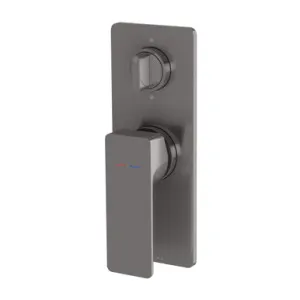Gloss Mkii Switchmix Shower Or Bath Diverter Mixer | Made From Brass In Brushed Carbon By Phoenix by PHOENIX, a Bathroom Taps & Mixers for sale on Style Sourcebook