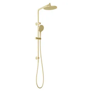 Ormond Twin Shower 4Star Brushed In Gold By Phoenix by PHOENIX, a Showers for sale on Style Sourcebook