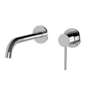 Vivid Slimline Switchmix Wall Basin Or Bath Mixer Set 60mm Backplates | Made From Brass In Chrome Finish By Phoenix by PHOENIX, a Bathroom Taps & Mixers for sale on Style Sourcebook