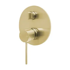 Vivid Slimline Switchmix Shower Or Bath Diverter Mixer | Made From Brass In Gold By Phoenix by PHOENIX, a Bathroom Taps & Mixers for sale on Style Sourcebook