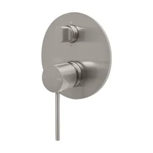 Vivid Slimline Switchmix Shower Or Bath Diverter Mixer | Made From Brass In Brushed Nickel By Phoenix by PHOENIX, a Bathroom Taps & Mixers for sale on Style Sourcebook