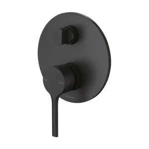 Vivid Slimline Oval Switchmix Shower Or Bath Diverter Mixer | Made From Brass In Matte Black By Phoenix by PHOENIX, a Bathroom Taps & Mixers for sale on Style Sourcebook