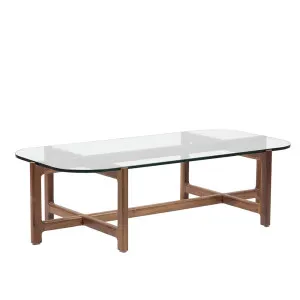 Gus Quarry Rectangle Coffee Table - Walnut by null, a Coffee Table for sale on Style Sourcebook