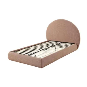Arlo Arched King Single Bed - Dusty Pink - Mocka by Mocka., a Beds & Bed Frames for sale on Style Sourcebook