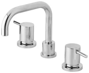 Vivid Pin Lever Hob Basin Set Swivel Squareline Spout 5Star Lead Free | Made From Brass In Chrome Finish By Phoenix by PHOENIX, a Bathroom Taps & Mixers for sale on Style Sourcebook
