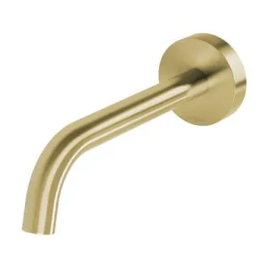 Vivid Slimline Plus Wall Bath Or Basin Spout Or Outlet 180mm 5Star Brushed Lead Free In Gold By Phoenix by PHOENIX, a Bathroom Taps & Mixers for sale on Style Sourcebook