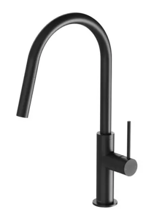 Vivid Slimline Sink Mixer With Pull-Out Spray 5Star Lead Free | Made From Brass In Matte Black By Phoenix by PHOENIX, a Kitchen Taps & Mixers for sale on Style Sourcebook